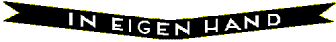In Eigen Hand logo