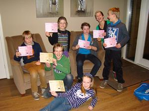 Veel damdiploma's