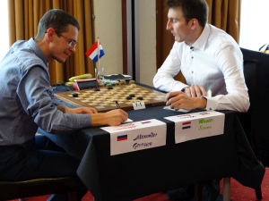 WK Dammen - de finale ronde