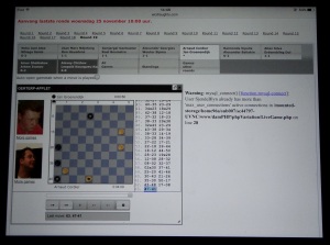 WK Dammen - de finale ronde