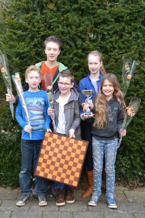 Jeugd DEZ Laren Gelders damkampioen