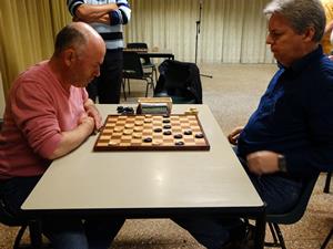 barrage Johan Rademaker maakt in 3e barrageronde de stand gelijk tegen Gerrit Roeterdink.jpg